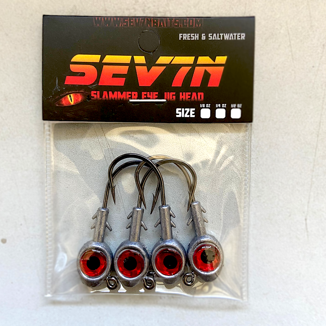 Slammer Eye Jig Head Hooks