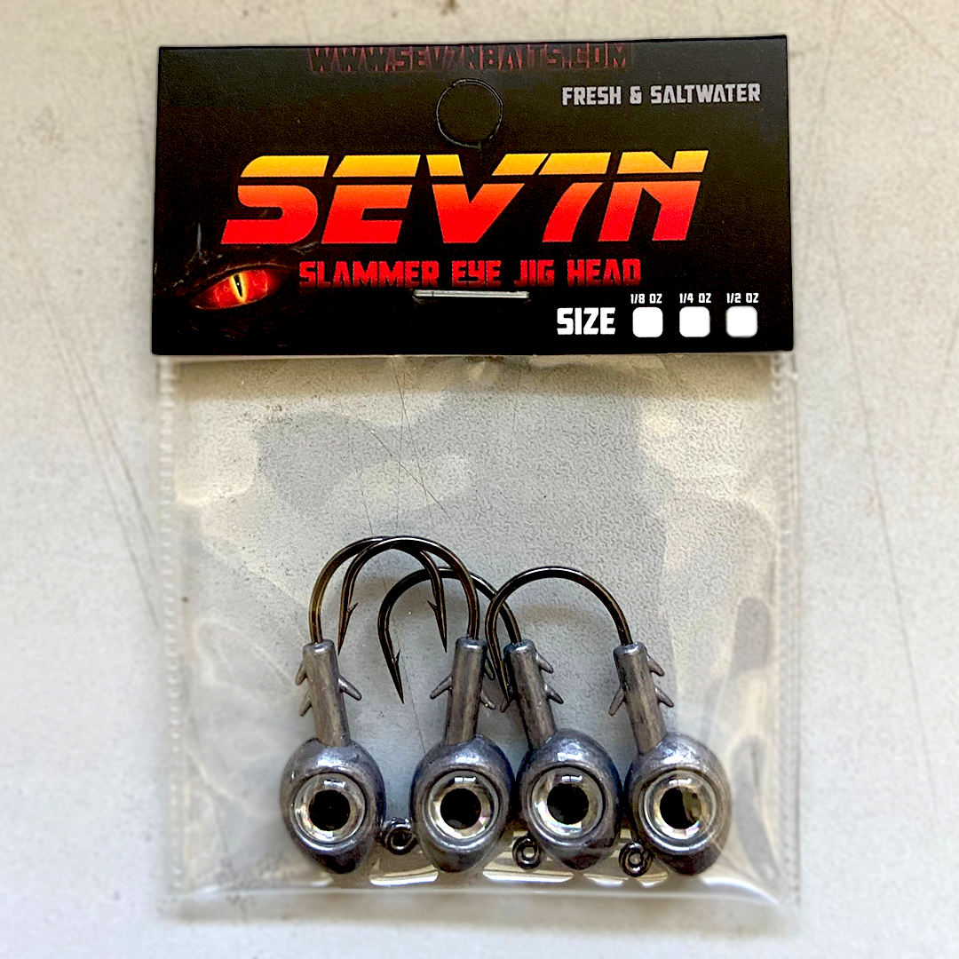 Slammer Eye Jig Head Hooks