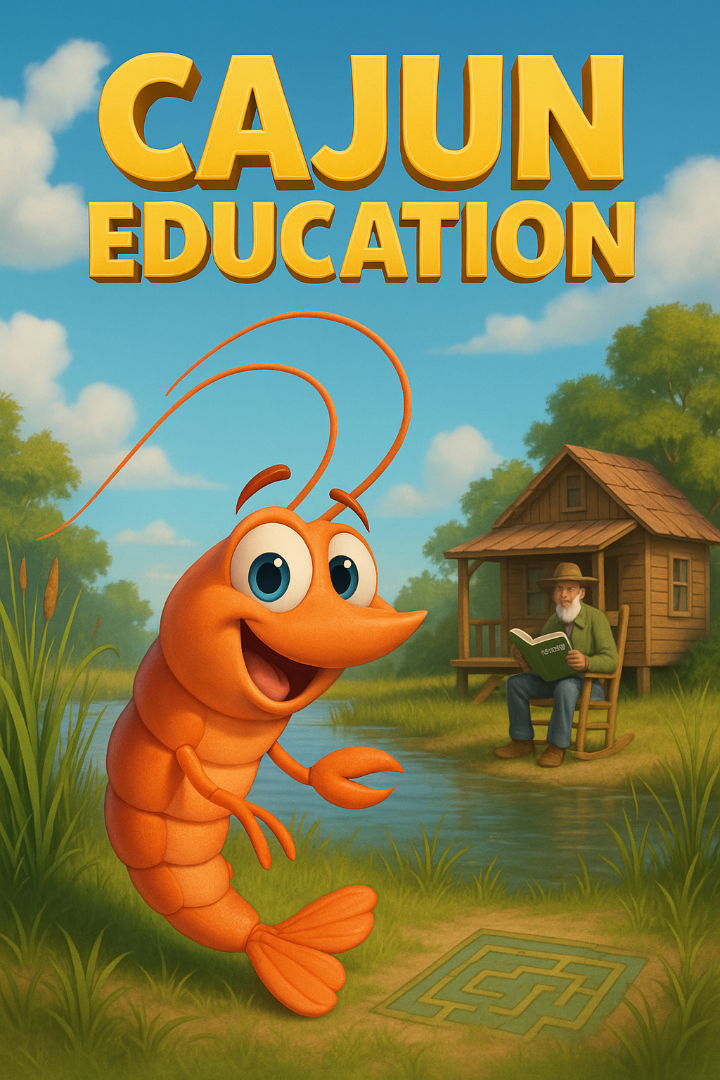 🎨 Welcome to the Cajun Kids Corner — Free Coloring Pages &amp; Marshland Mazes!