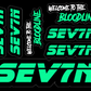 SEV7N Bloodline Seafoam Sticker Sheet